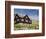 Old Farm House with Sod Roof, Kirkjubor Village, Faroe Islands, Denmark-Cindy Miller Hopkins-Framed Photographic Print