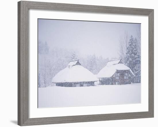Old Farm Houses-null-Framed Photographic Print