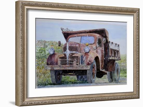 Old Farm Truck, 2008-Anthony Butera-Framed Giclee Print