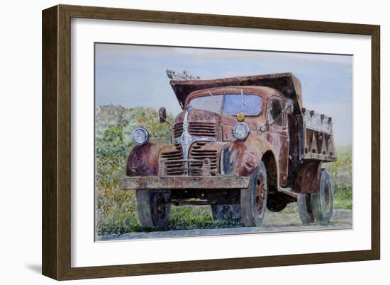 Old Farm Truck, 2008-Anthony Butera-Framed Giclee Print
