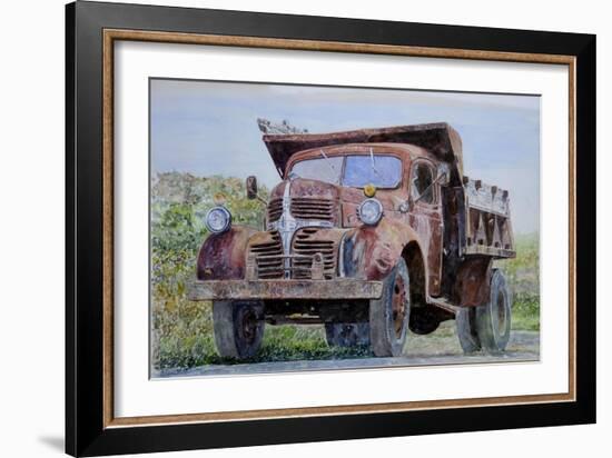 Old Farm Truck, 2008-Anthony Butera-Framed Giclee Print