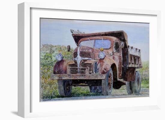 Old Farm Truck, 2008-Anthony Butera-Framed Giclee Print