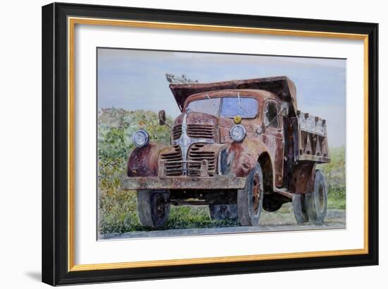 Old Farm Truck, 2008-Anthony Butera-Framed Giclee Print