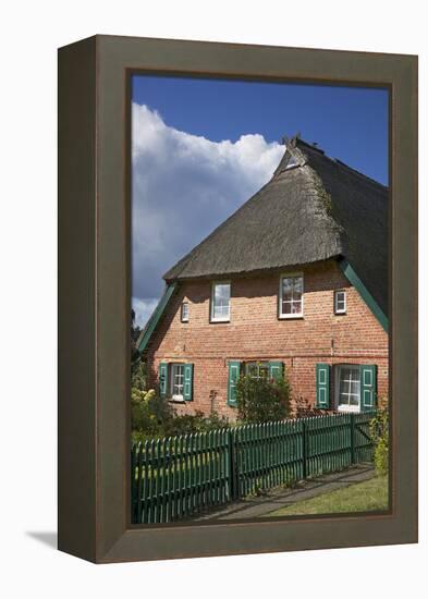 Old Farmhouse in Ahrenshoop, Fischland-Uwe Steffens-Framed Premier Image Canvas