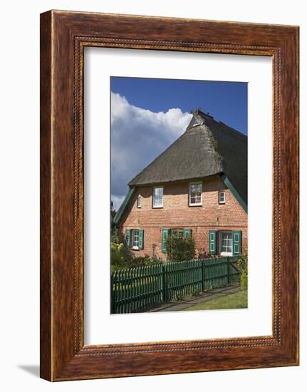 Old Farmhouse in Ahrenshoop, Fischland-Uwe Steffens-Framed Photographic Print