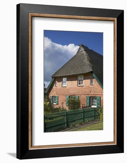 Old Farmhouse in Ahrenshoop, Fischland-Uwe Steffens-Framed Photographic Print