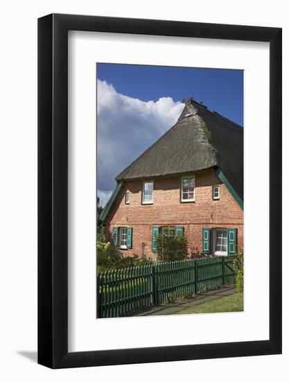 Old Farmhouse in Ahrenshoop, Fischland-Uwe Steffens-Framed Photographic Print