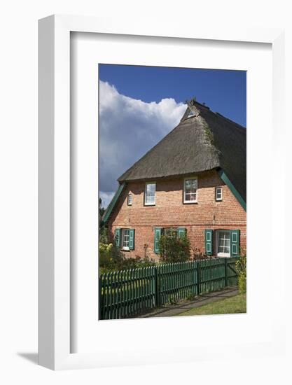 Old Farmhouse in Ahrenshoop, Fischland-Uwe Steffens-Framed Photographic Print