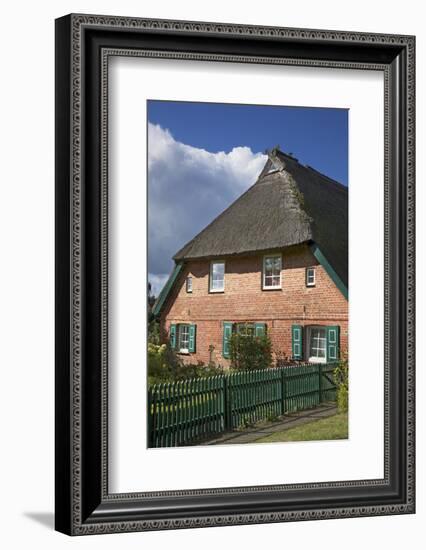 Old Farmhouse in Ahrenshoop, Fischland-Uwe Steffens-Framed Photographic Print