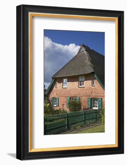 Old Farmhouse in Ahrenshoop, Fischland-Uwe Steffens-Framed Photographic Print