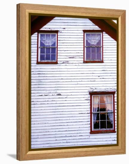 Old farmhouse in rural Indiana, USA-Anna Miller-Framed Premier Image Canvas