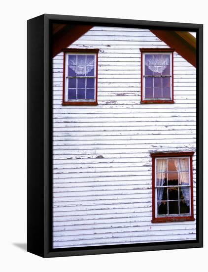 Old farmhouse in rural Indiana, USA-Anna Miller-Framed Premier Image Canvas