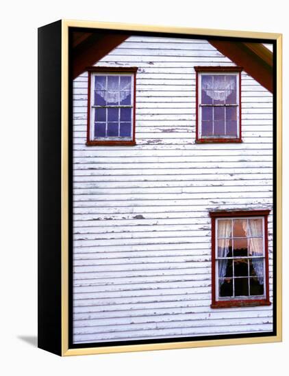 Old farmhouse in rural Indiana, USA-Anna Miller-Framed Premier Image Canvas