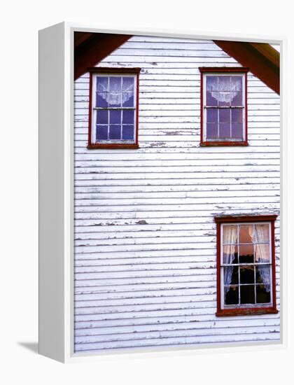 Old farmhouse in rural Indiana, USA-Anna Miller-Framed Premier Image Canvas