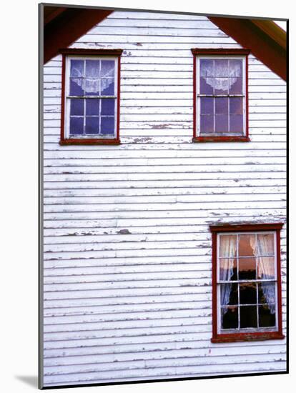 Old farmhouse in rural Indiana, USA-Anna Miller-Mounted Photographic Print