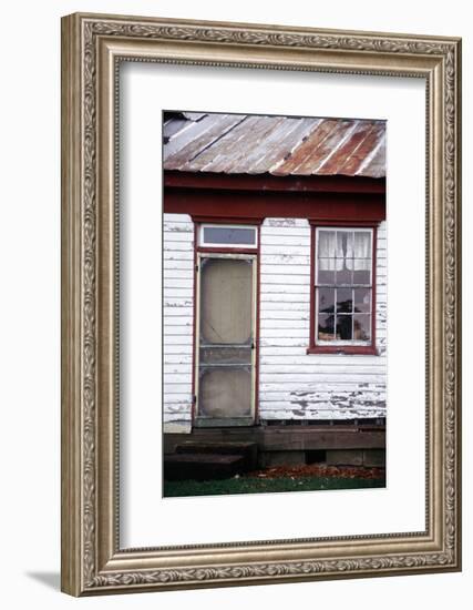 Old farmhouse in rural Indiana, USA-Anna Miller-Framed Photographic Print