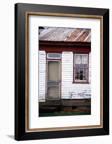 Old farmhouse in rural Indiana, USA-Anna Miller-Framed Photographic Print