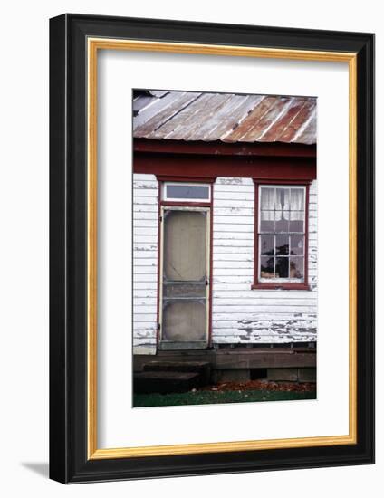 Old farmhouse in rural Indiana, USA-Anna Miller-Framed Photographic Print