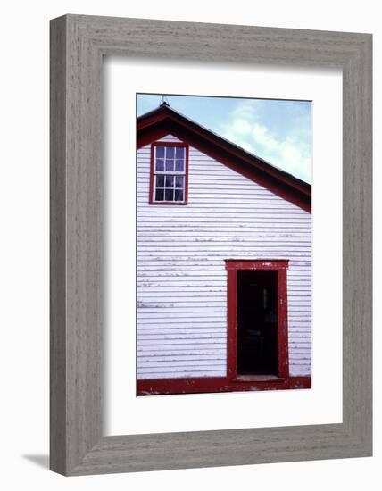 Old farmhouse in rural Indiana, USA-Anna Miller-Framed Photographic Print