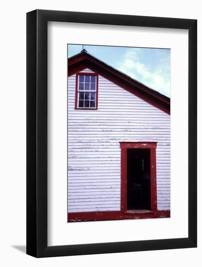 Old farmhouse in rural Indiana, USA-Anna Miller-Framed Photographic Print