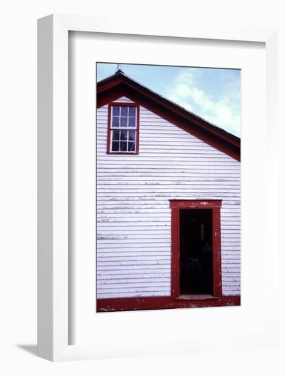 Old farmhouse in rural Indiana, USA-Anna Miller-Framed Photographic Print