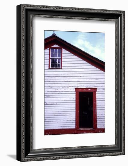 Old farmhouse in rural Indiana, USA-Anna Miller-Framed Photographic Print