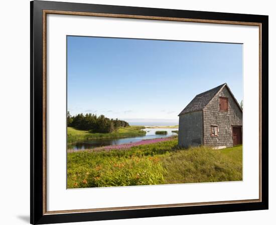 Old Farmhouse Near Lakeville, Prince Edward Island, Canada, North America-Michael DeFreitas-Framed Photographic Print