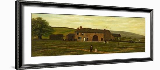 Old Farmhouse, Syke, Rochdale, Lancashire, 1915-C. W. Nurse-Framed Giclee Print