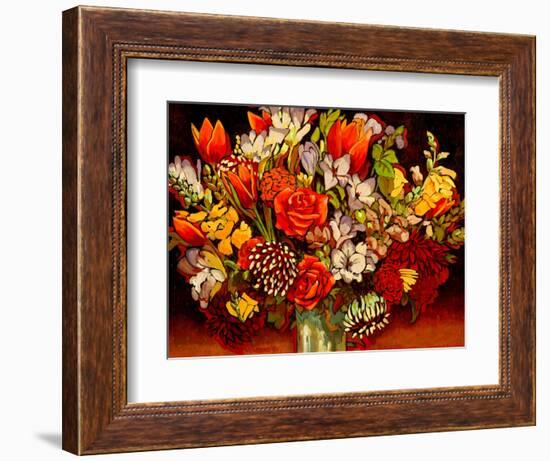 Old Fashioned Bouquet-John Newcomb-Framed Giclee Print