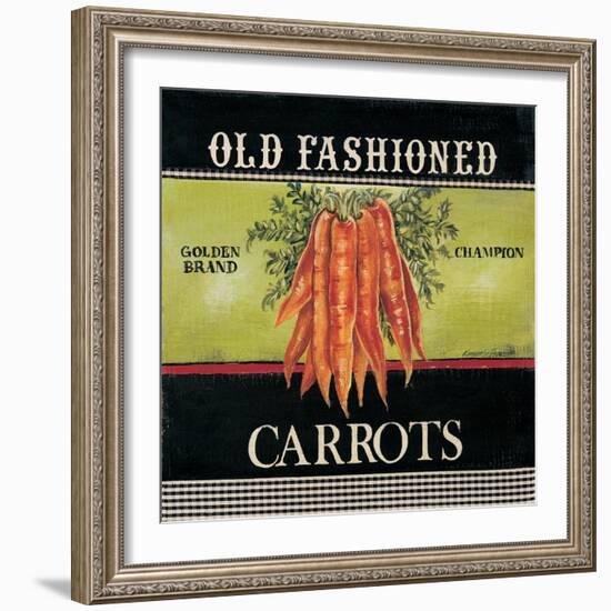 Old Fashioned Carrots-Kimberly Poloson-Framed Art Print