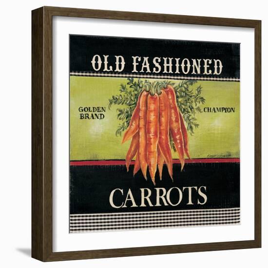 Old Fashioned Carrots-Kimberly Poloson-Framed Art Print