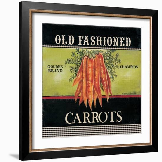 Old Fashioned Carrots-Kimberly Poloson-Framed Art Print