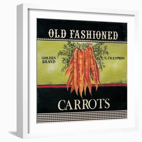 Old Fashioned Carrots-Kimberly Poloson-Framed Art Print