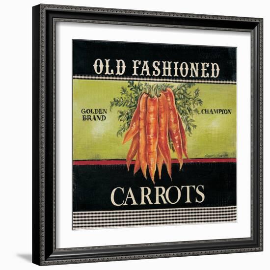 Old Fashioned Carrots-Kimberly Poloson-Framed Art Print