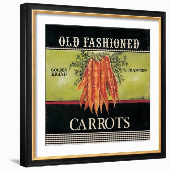 Old Fashioned Carrots-Kimberly Poloson-Framed Art Print