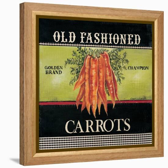 Old Fashioned Carrots-Kimberly Poloson-Framed Stretched Canvas