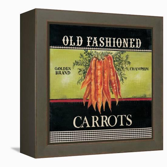 Old Fashioned Carrots-Kimberly Poloson-Framed Stretched Canvas