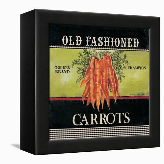 Old Fashioned Carrots-Kimberly Poloson-Framed Stretched Canvas