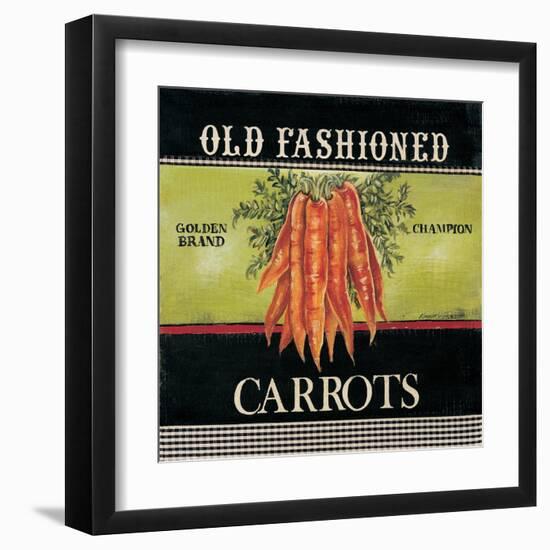 Old Fashioned Carrots-Kimberly Poloson-Framed Art Print