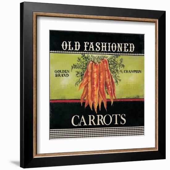 Old Fashioned Carrots-Kimberly Poloson-Framed Art Print