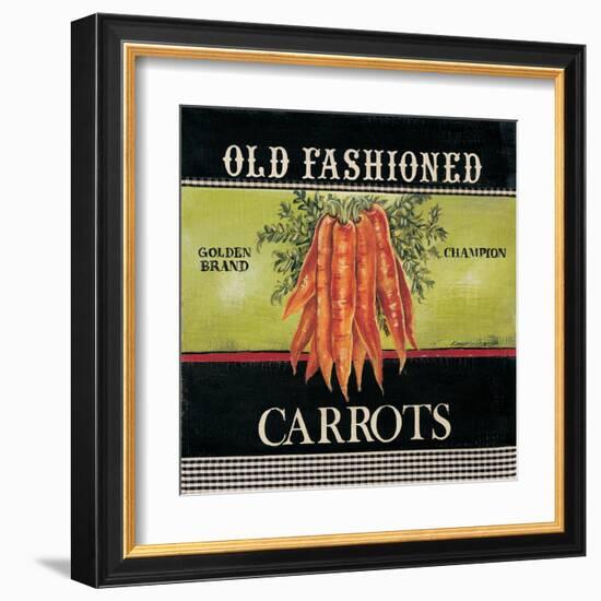 Old Fashioned Carrots-Kimberly Poloson-Framed Art Print