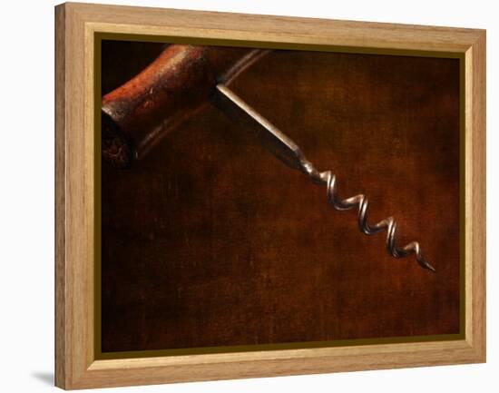 Old-Fashioned Corkscrew-Steve Lupton-Framed Premier Image Canvas