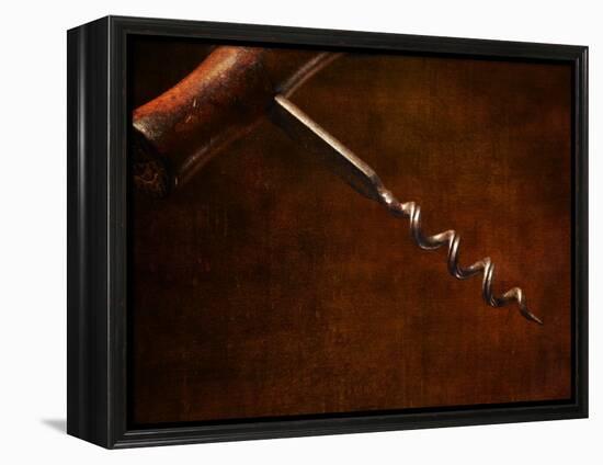 Old-Fashioned Corkscrew-Steve Lupton-Framed Premier Image Canvas