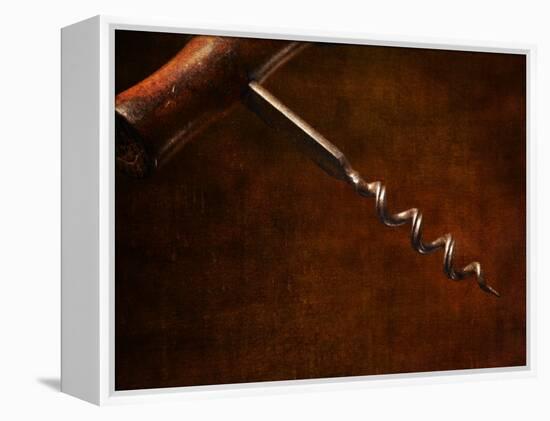 Old-Fashioned Corkscrew-Steve Lupton-Framed Premier Image Canvas