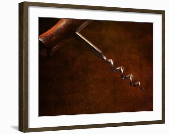 Old-Fashioned Corkscrew-Steve Lupton-Framed Photographic Print