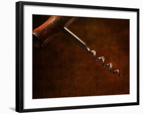 Old-Fashioned Corkscrew-Steve Lupton-Framed Photographic Print