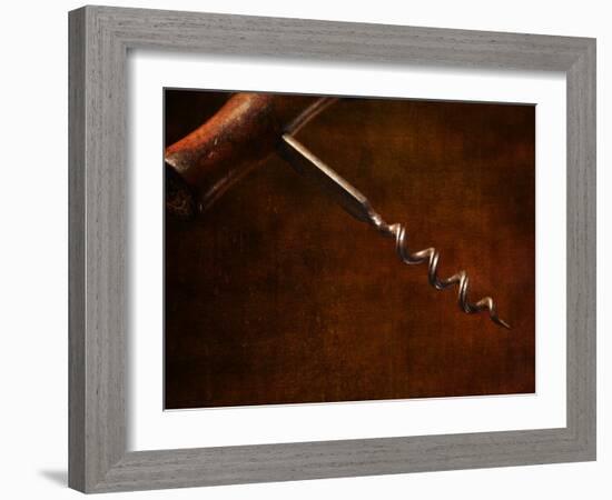 Old-Fashioned Corkscrew-Steve Lupton-Framed Photographic Print