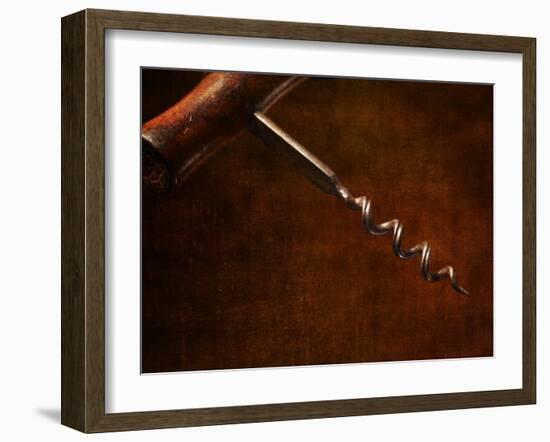 Old-Fashioned Corkscrew-Steve Lupton-Framed Photographic Print