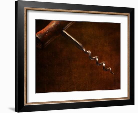 Old-Fashioned Corkscrew-Steve Lupton-Framed Photographic Print