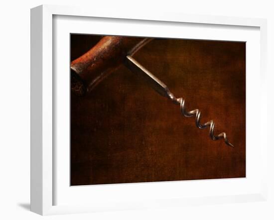 Old-Fashioned Corkscrew-Steve Lupton-Framed Photographic Print